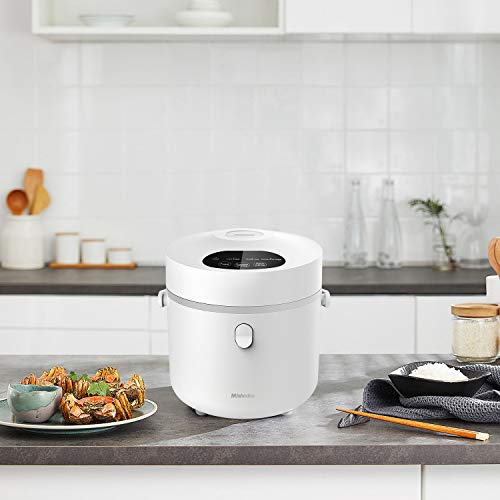 Mishcdea Low Carb Rice Cooker, Digital Programmable Small Rice Cooker, Multi Food Steamer, 24