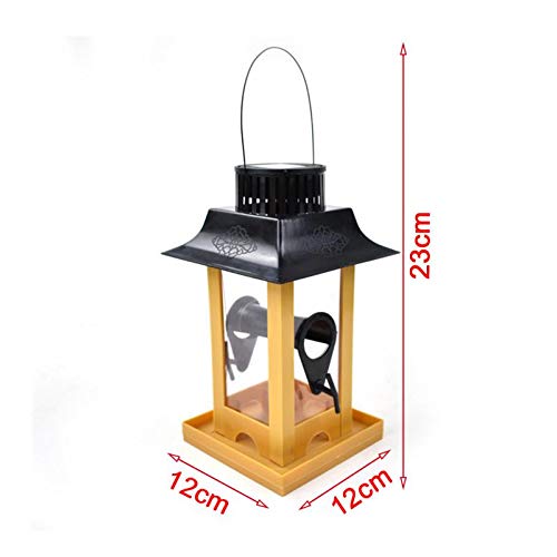 Generic Pvc Bird Feeders Bird Feeder Solar Led Light Bird Feeder