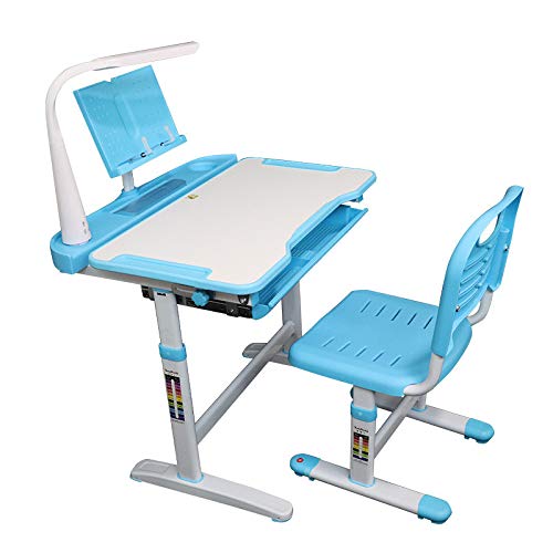 Buy Allasfun Kids Desk and Chair Set, Height Adjustable Child Desk
