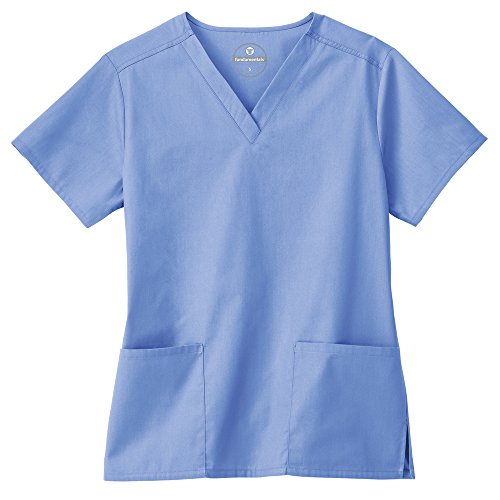 F3 Fundamentals By White Swan Women S 2 Pocket V Neck Solid Scrub Top X Small Ceil Buy Online In Bermuda At Bermuda Desertcart Com Productid 37209739