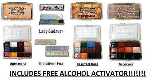 Dashbo Alcohol Activated Makeup ultimate special fx set