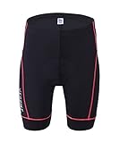 Lorata Men's Bicycle Cycling Shorts Pants 3D Padded