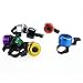 ISUSSER 7 Set Colorful Bicycle Bike Handlebar Bell Ring (7 Colors)