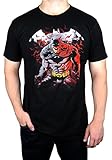 Batman T-shirt Raging Bat Black