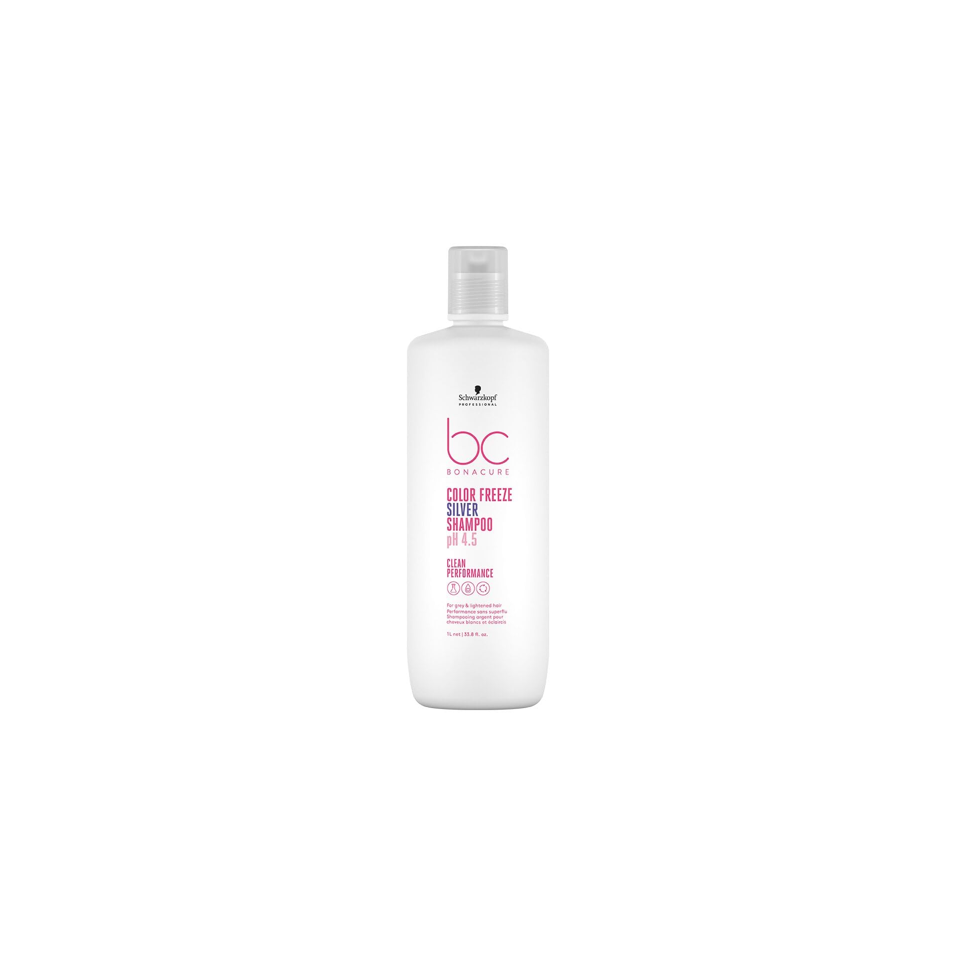 Schwarzkopf BC Bonacure Color Freeze Silver Shampoo, 4.5ph, 1000 ml