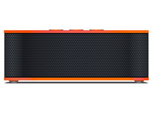 Urge Basics SoundBrick Plus NFC Ultra Portable Wireless Stereo Bluetooth Speakers with Built-In Microphone; Compatible with iPhone, Samsung, Smartphones, iPad, Surface Tablets and Mp3 Players Orange