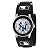 Game Time Unisex MLB-ROB-NY3 "Rookie Black" Watch - New York Yankees - "Pinstripe Logo"