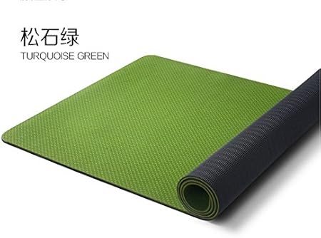 YROAR Widened 80cm Odor-Free Yoga Mat Mens Fitness Mat TPE Yoga ...