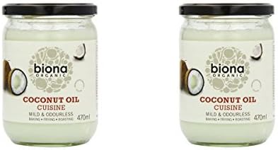 - Biona Coconut Oil Cuisine - Mild &amp; Odourless| 470 ml |- SUPER SAVER - SAVE MONEY by Windmill Organics Bulk