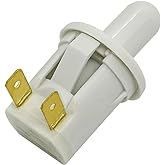 297243800 Refrigerator Door Light Switch for Electrolux Frigidaire Subzero | Freezer Light Switch Replacement Parts, Also Compatible for Kenmore Fridge, Replaces AP4370047 PS2332280 216361000 216472300