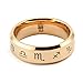 Three Keys Jewelry Abalone Shell Inlay Tungsten Rings 4mm Womens Wedding Domed Band Black/Silver/Rose Gold