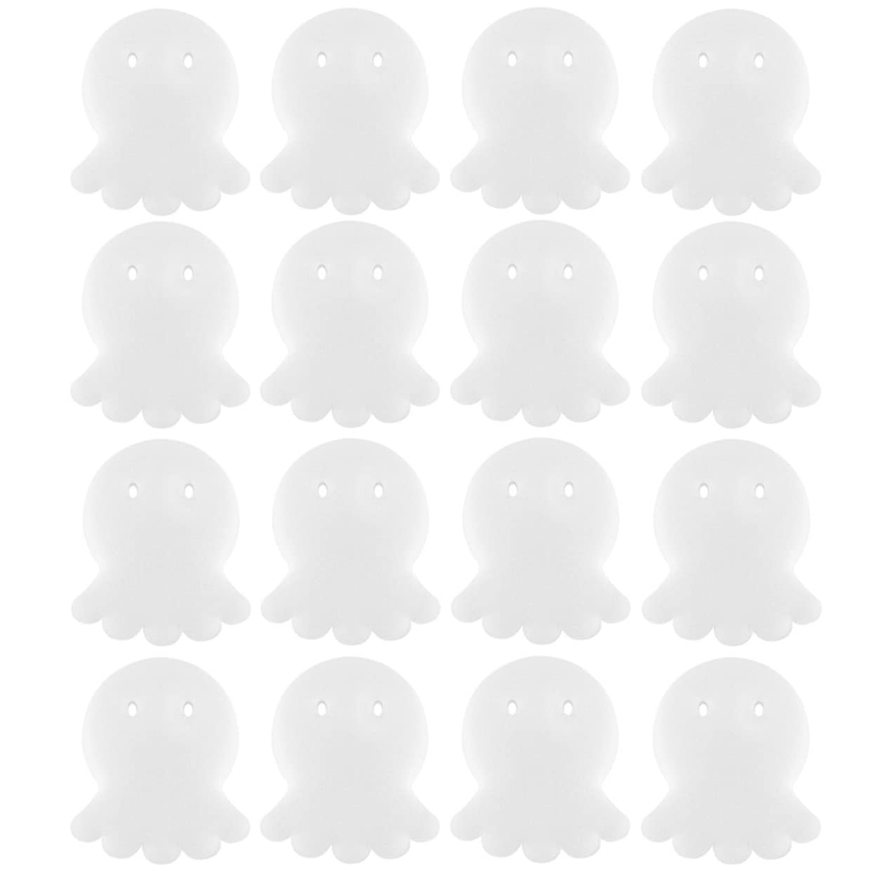 KOMUNJ 16 Pieces Swimming Pool Absorbing Sponges Practical Filter Oil Absorbing Sponges for Pool Spa (Octopus Shaped)