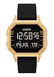 Nixon Women's Siren SS Digital Watch Gold Black Leila Hurst 36mm