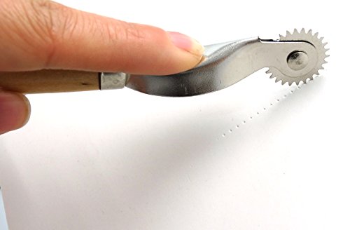 eZthings® Professional Stitch Marking Spacer for Arts and Leather Crafts (Silver)