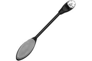 1Pc Mini Flexible Clip-On Bright Light Laptop Desk Led Book Reading Lamp - GreyUseful and Attractive