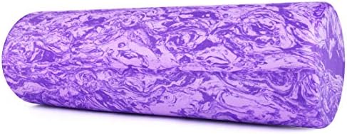 IBAWLY High Density Foam Roller 17.5'' Firm Muscle Fitness Back Roller Massage Therapy for Pain Relief, Physical, Release IT, Deep Tissue, Balance Training & Mobility Flexibility Exercise