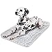 Dog Bed Kennel Pad Washable Anti-Slip Crate Mat for Large Dogs and Cats (36-inch)