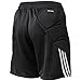 adidas Boys' Climalite Tierro 13 Goalkeeper Shorts - Medium - Black