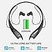 Mpow Jaws Gen5 Bluetooth Headphones V5.0 Bluetooth Neckband Headset, 18H Playtime, Bluetooth Magnetic Earphones W/Call Vibrate & CVC 6.0 Noise Cancelling Mic, Wireless Neckband, Black
