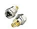 2pcs DHT Electronics RF coaxial coax adapter SMA female to F male primary
