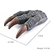 Jurassic Paradise 2Pcs Dinosaur Claws + 150Pcs Dinosaur Stickers，Dinosaur Toys for Dinosaur Party Supplies,Dinosaur Toys for Kids and Adult (Gray)