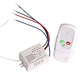 Vanpower Wireless 1 Way ON/OFF Digital Remote Control Switch 110V For All Lights