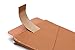 Bellroy Leather Passport Sleeve Wallet (Max. 4 cards, passport, and a pen) - Tan