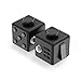 Maxboost Fidget Cube 6 Sides Prime Relieves Stress Ball [2-Pack, Black] Anti-anxiety /Depression Cube Toy for Children, Students, and Adults - Great for Work, Class and Home Easy Carrying
