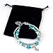 CHRAN Starfish Sea Turtle Anklets Multi Layered Turquoise Stone Beads Boho Beach Charm Anklet for Women