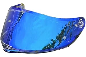BSTOP K5 Face Shield Uv-protected For AGV K1, K1S, K3SV, K5, K5S Helmet Shield Visor Windshield (Revo Clear Blue-day and night)