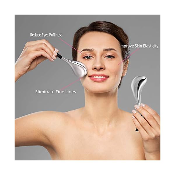 Ice-Globes-Facial-Skin-Care-Tools-for-Women-Face-Eyes-Stainless-Steel-Face-Beauty-Cryo-Sticks-for-Girls-Ladies-Cooling-Massage-Spa-Globes-with-Storage-Case Pfefe Ice Globes Facial Skin Care Tools for Women Face Eyes, Stainless Steel Face Beauty Cryo Sticks for Girls Ladies…