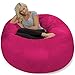 Chill Sack Bean Bag Chair: Giant 5' Memory Foam Furniture Bean Bag - Big Sofa with Soft Micro Fiber Cover - Pink
