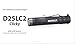 EagleTac D25LC2 CREE XM-L2 U2 850 Lumens Clicky LED Flashlight, Black