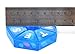 Pillthing Weekly 7 Sided Pill Organzier 3 pack 1 each of Blue Green Purple. Small Pill Box for Travel with Medical Alert Card