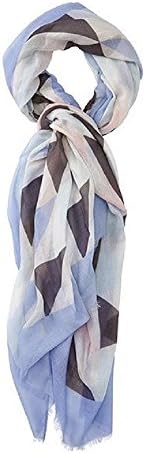 Bucky Lightweight Wrap & Fashionable Travel Scarf or Shawl for Women, Accessorize Your Look, (43x73") - Geo Tri