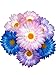 EOM Beautiful Flower Pens Roses Ballpoint Pen Daisy Pen Bone Pens Cartoon ball-point Pen (12pcs Daisy Pens)