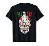 Halloween Mexico Sugar Skull Mexican Cinco Christmas Shirt