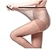 Huluwa Women's Stockings Ultra-Thin Seamless Pantyhoses, Anti-Hook Silk, Comfortable and Smooth, Good Elasticity, 4 Pairs, Assorted Colors