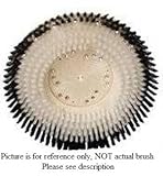 17 Inch Carpet Shampoo Brush - Poly - Nobles/ Tennant Floor Machines - 605117