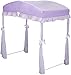 Delta Children Girls Canopy for Toddler Bed, Purple
