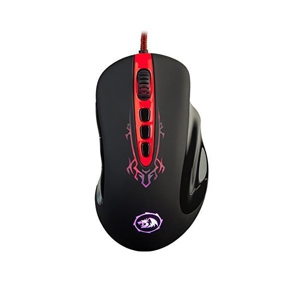 Redragon M903 Origin 4,000 DPI Gaming Mouse for PC, 8 Programmable Buttons Gaming Switches