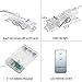 AOSTAR 40 LEDs Photo Clips String Lights (16.4ft, Warm White) Remote Control Fairy String Lights for Bedroom Hanging Photos, Cards and Artworks