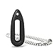 B-Great Silicone Case Pendant with Ball Chain Necklace Compatible with Pokemon Go-tcha, Black