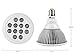 MAIBET LED Plant Growing Light Bulbs,E26 12W Full Spectrum for Outdoor/Indoor Greenhouse Germination Growing (12W)