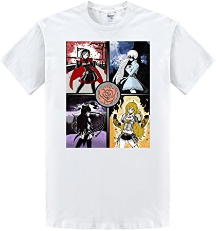 xunlan RWBY Cotton Short Sleeve T-Shirt Men Cotton Tshirts Clothing Super Big Size tees