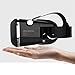 Boush 3D VR Glasses Virtual Reality Headset with Adjustable Lens and Strap for iPhone 6/6 plus Samsung Galaxy IOS Android Cellphones 4.7~6