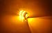 JDM ASTAR Super Bright 5730 Chipsets 7507 1156PY BAU15S LED Bulbs with Projector,Amber Yellow