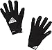 adidas Adult Field Player Fleece Glove Black/White Size 10