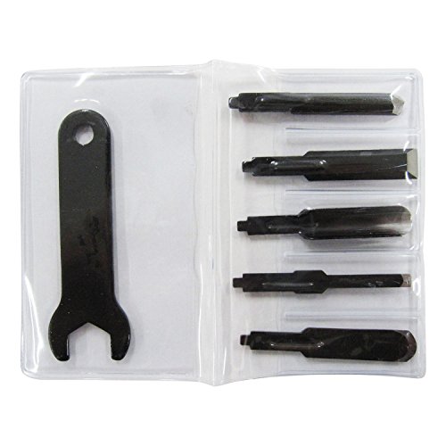 RYOBI Electric Chisel Wood Carving DC501F w/5 blades set Japan F/S