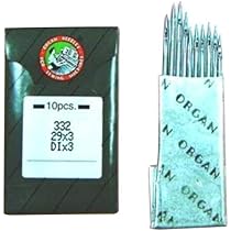 Amazon.com: 10 Organ 29X3 DIX3 332 Sewing Machine Needles Singer